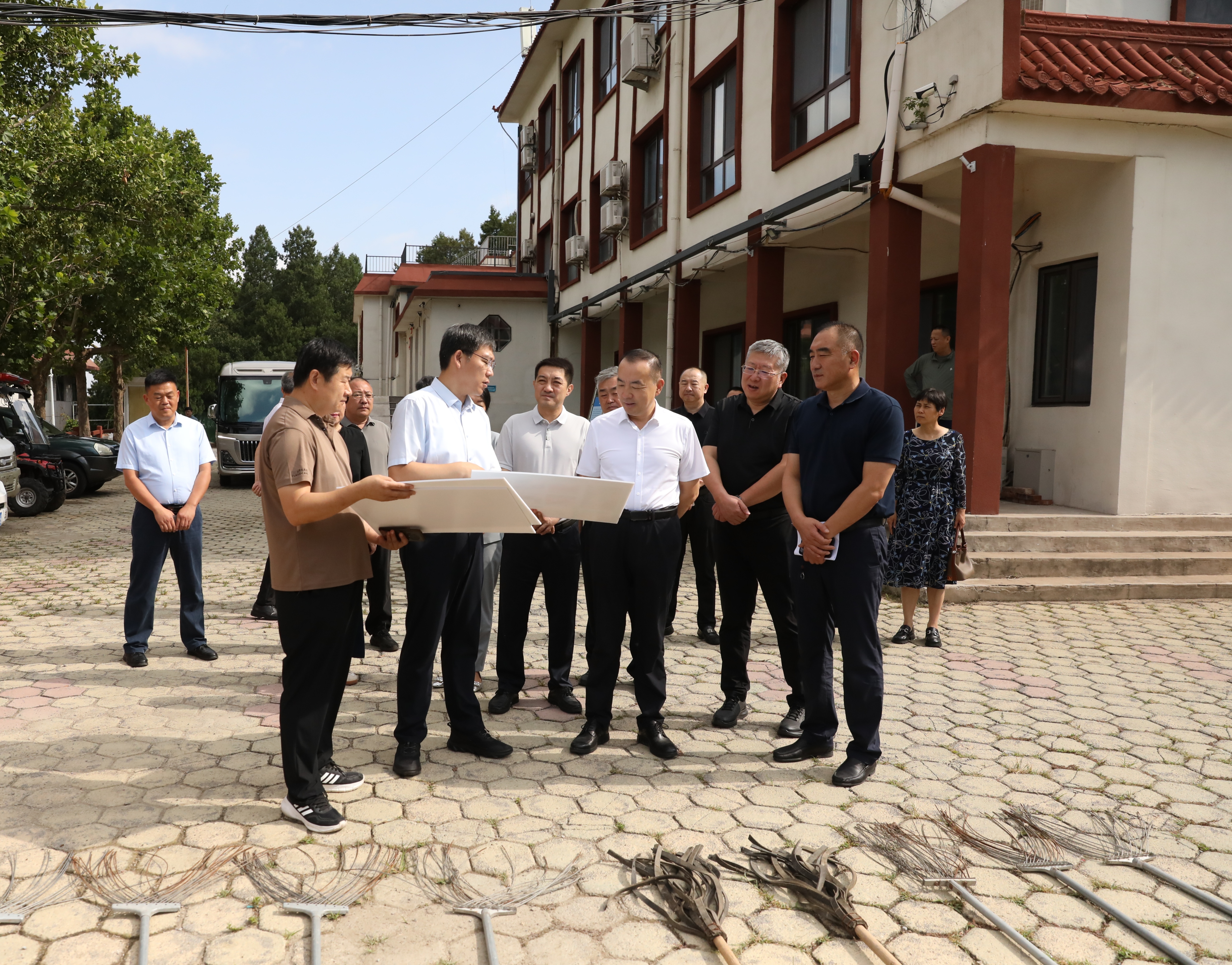 区人大常委会实地视察督导全区防汛工作